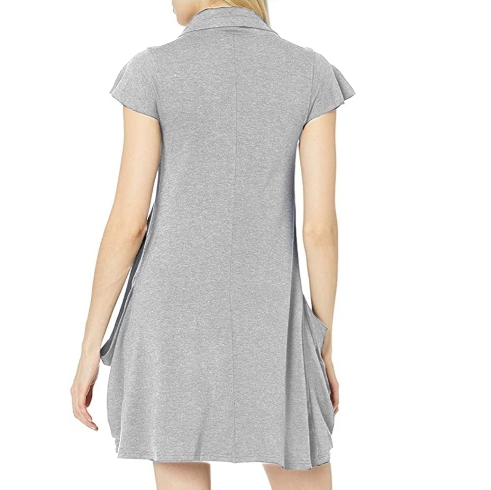 🚫Sold🚫Kensie pullover drapey french terry dress - Picture 2 of 2